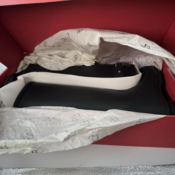 Hunter Original Tour Tall Boot, Black Winter, Rain Boot, Women’s Size 7 New - Picture 14 of 16